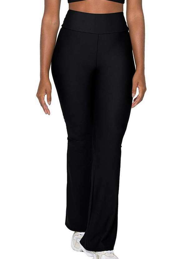 Enfim - Calça Feminina Flare Enfim 1000124396 00004-Preto