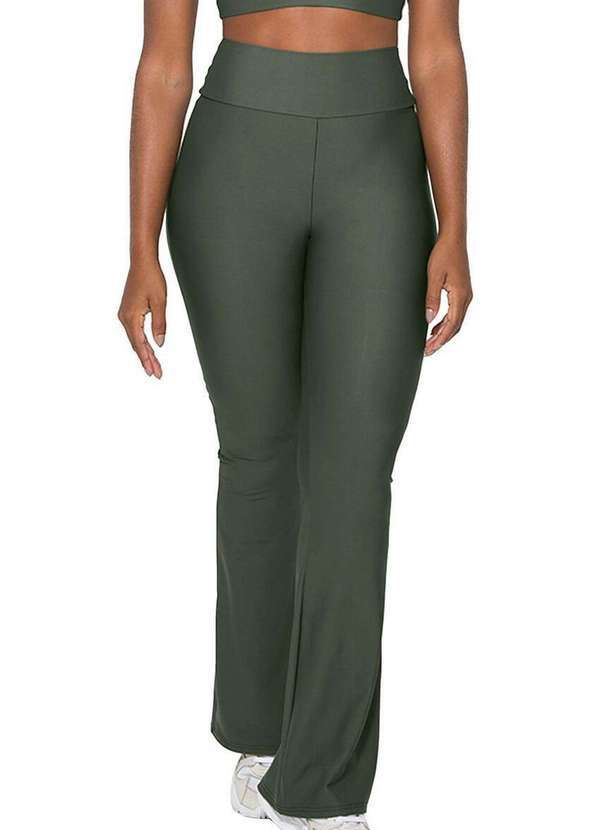 Enfim - Calça Feminina Flare Enfim 1000124396 00005-Verde