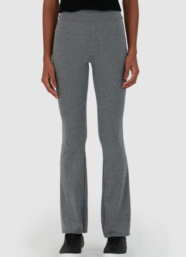 Malwee - Calça Feminina Flare Malwee 1000111395 60000-Grafite