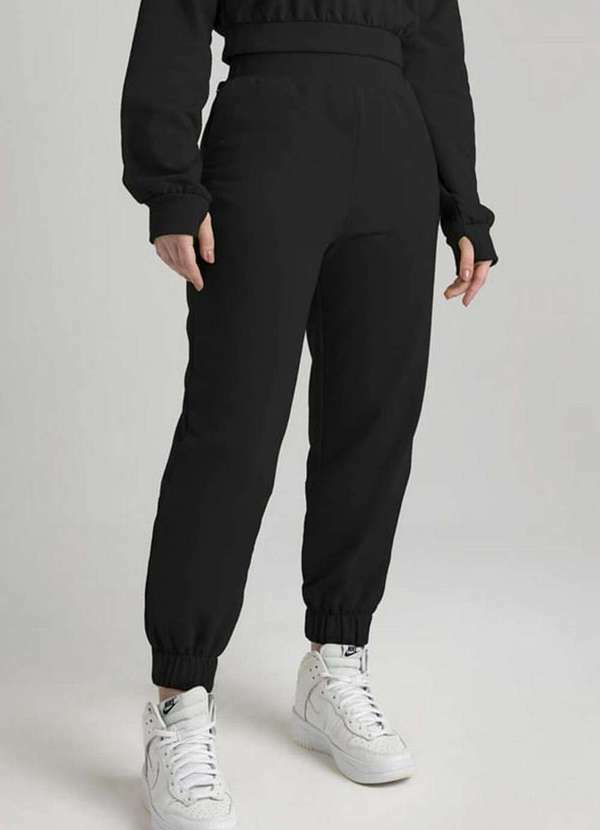 Enfim - Calça Feminina Jogger Enfim 1000104963 00004-Preto