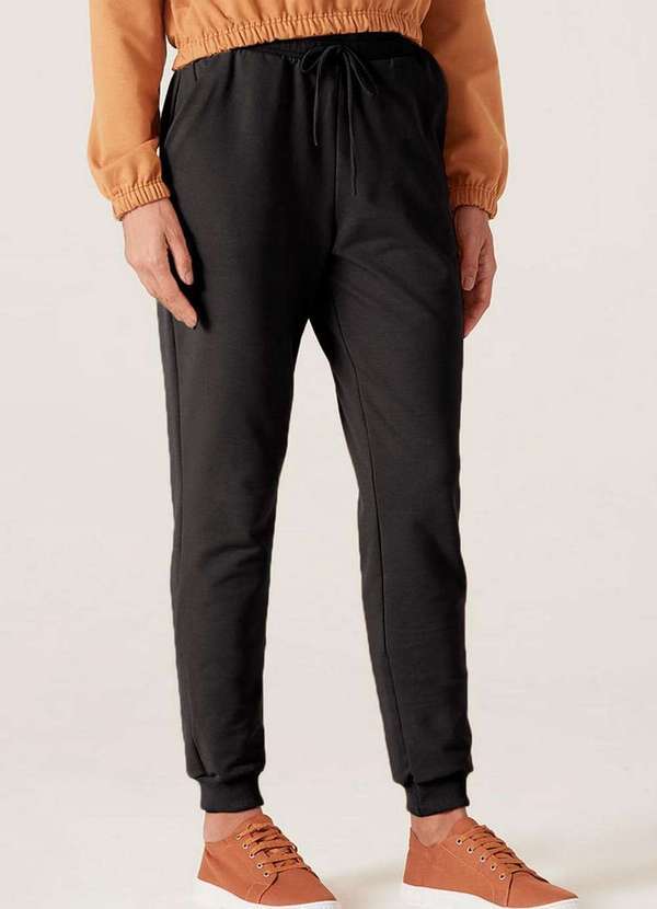 Malwee - Calça Feminina Jogger Malwee 1000093003 00004-Preto