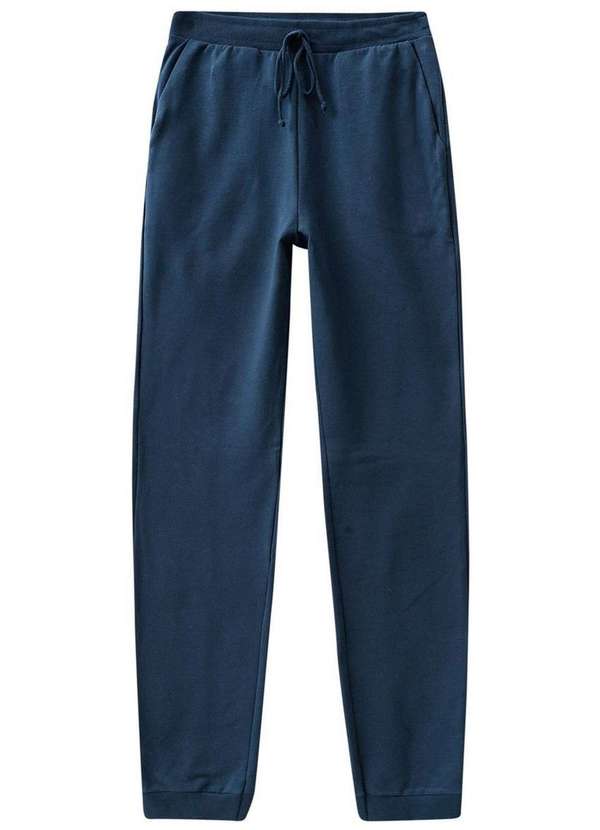 Malwee - Calça Feminina Moletom Malwee 1000050965 02023-Azul-Marinho 2