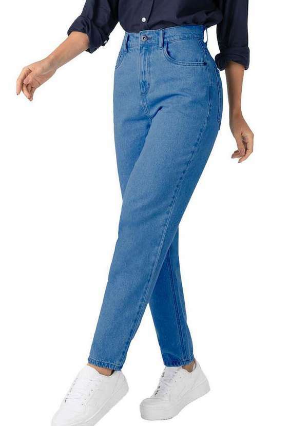 Malwee - Calça Feminina Mom Malwee 1000120814 An68a-Jeans