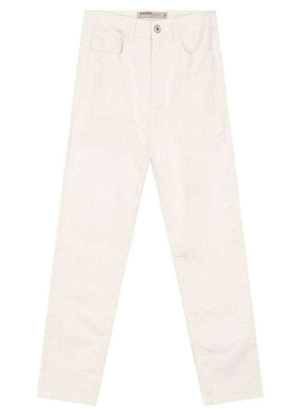 Malwee - Calça Feminina Mom Malwee 1000129238 01739-Off-White 3
