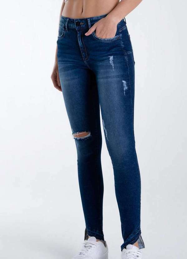 Enfim - Calça Feminina Push Up Enfim 1000101150 An69a-Jeans