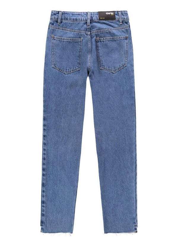 Enfim - Calça Feminina Reta Enfim 1000121071 An68a-Jeans 3