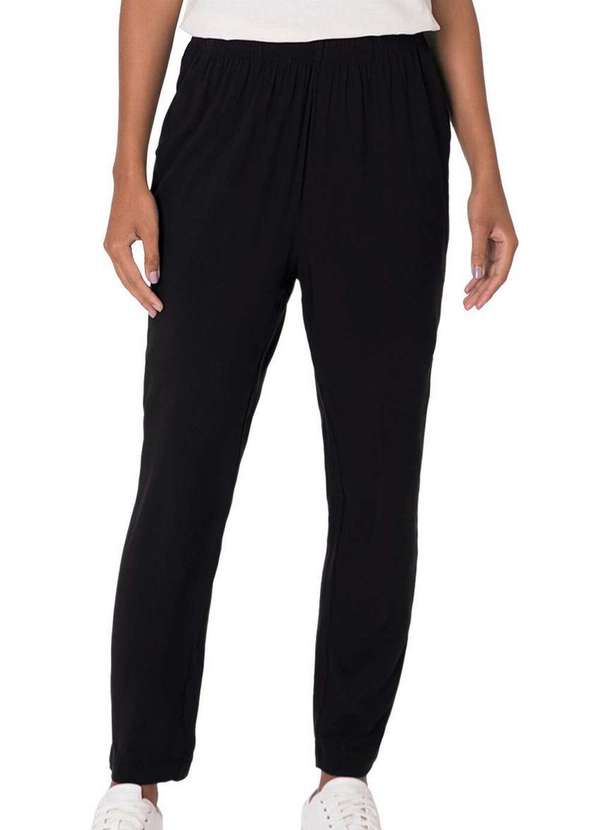 Malwee - Calça Feminina Reta Malwee 1000134194 00004-Preta