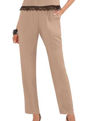 Marialícia - Calça Feminina Reta Marialicia 184311 - MARIALÍCIA