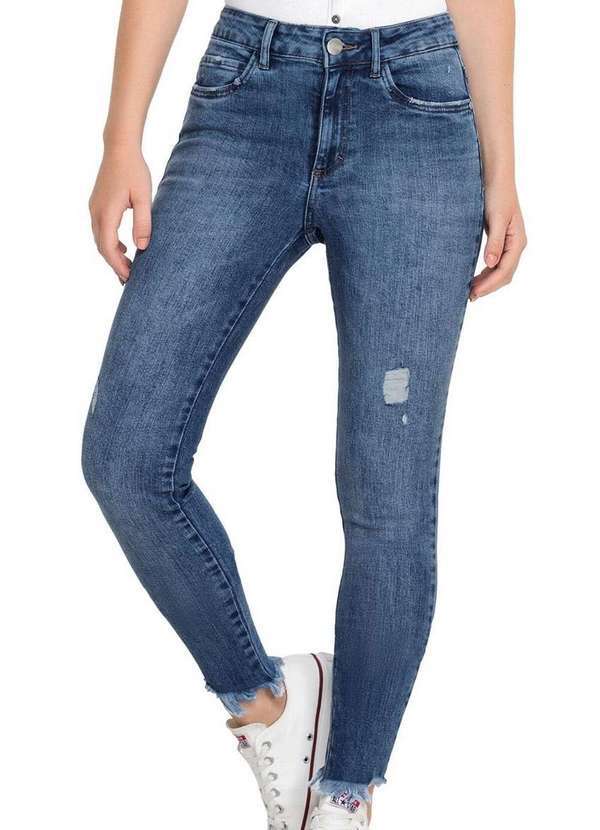 Malwee - Calça Feminina Skinny Enfim 1000089229 An67a-Jeans
