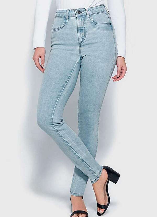 Enfim - Calça Feminina Skinny Enfim 1000119125 An67a-Jeans