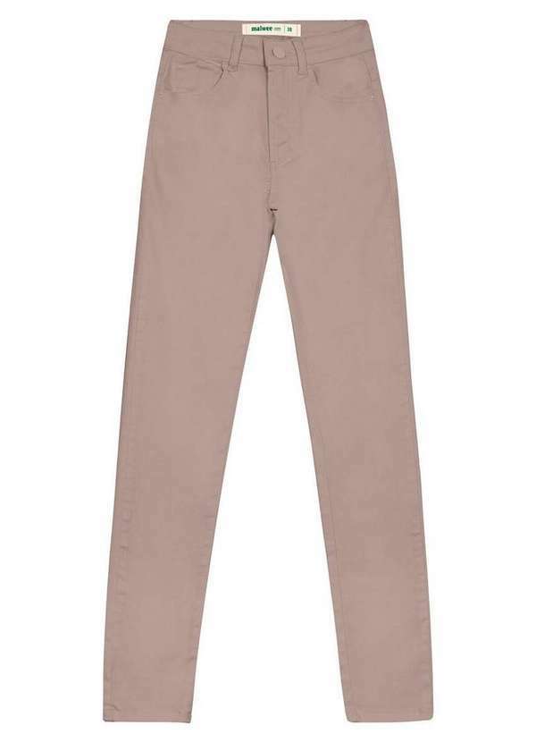 Malwee - Calça Feminina Skinny Malwee 1000129356 00394-Marrom