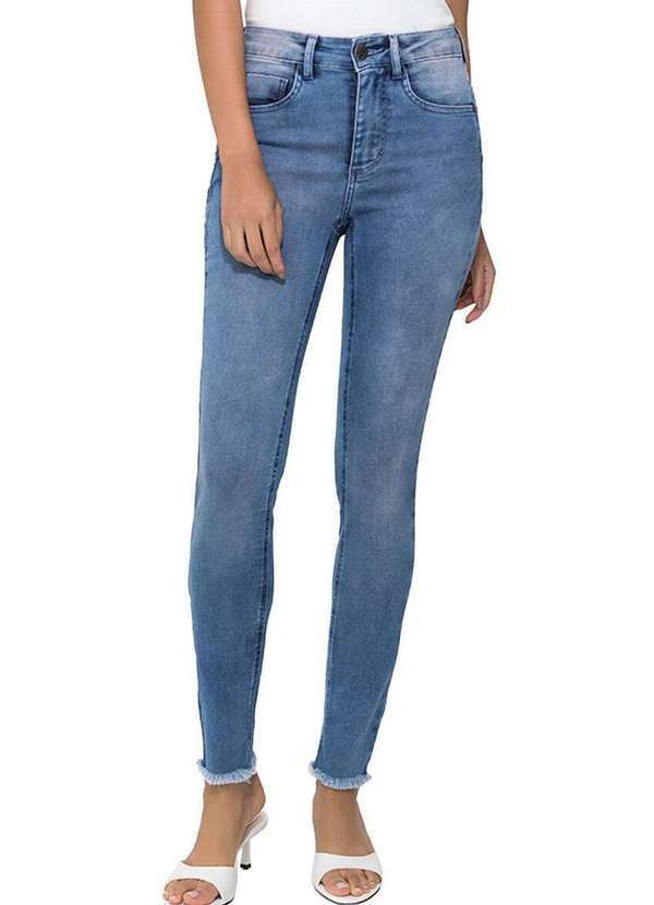 Enfim - Calça Feminina Skinny Push Up Enfim 1000121082 An68a-Jeans