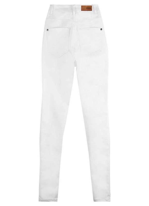 Enfim - Calça Feminina Super Skinny Enfim 1000074333/1000129796 00001-Branco 3
