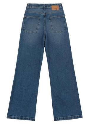 Calça Feminina Wide Leg Malwee 1000129051 - MALWEE