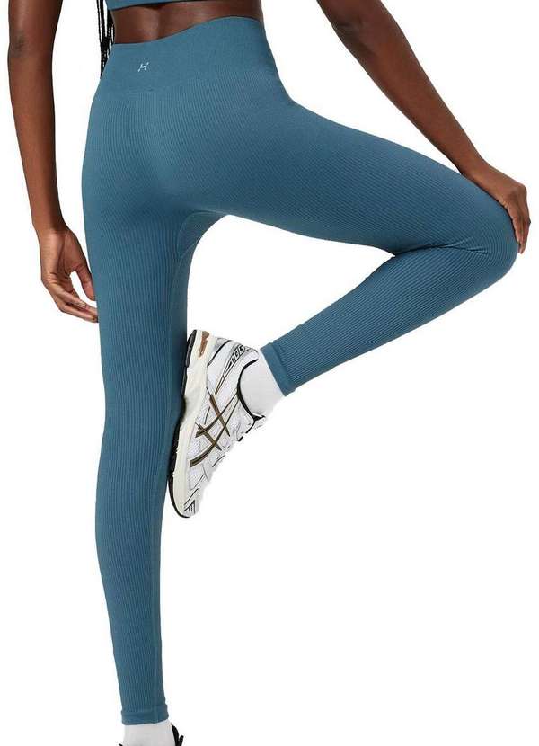 Hering - Legging Feminina Hering Sc40 Aq3-Azul-Medio 2