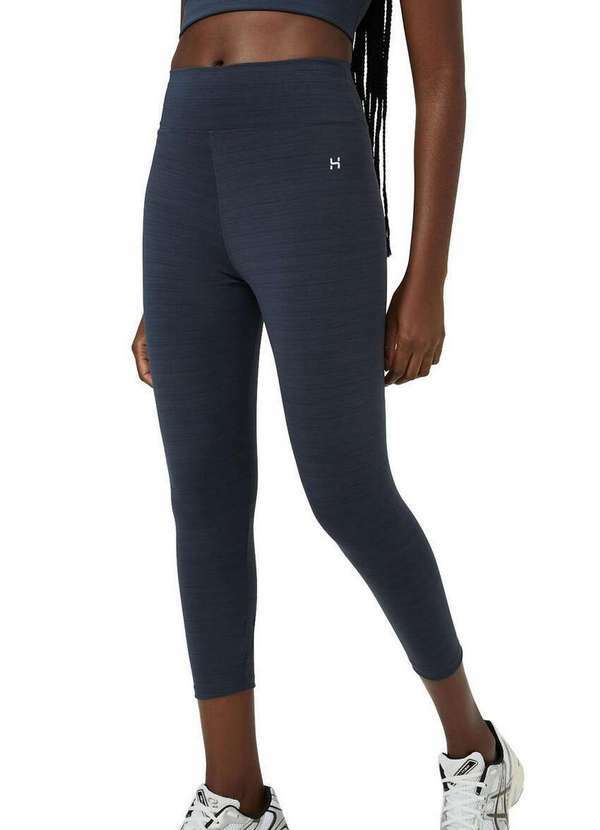 Hering - Legging Feminina Hering Sn7h Md3-Preto-Mescla