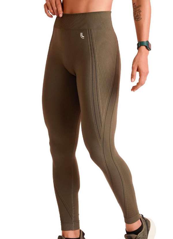 Lupo - Legging Feminina Max Lupo 71053-001 4600-Verde-Militar