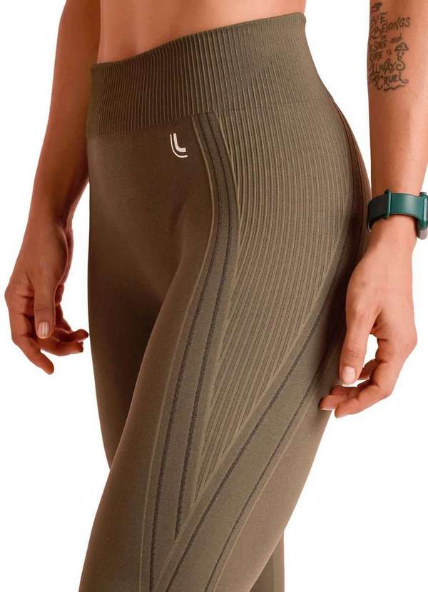 Lupo - Legging Feminina Max Lupo 71053-001 4600-Verde-Militar 3