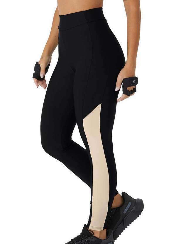 Enfim - Legging Feminina Recorte Enfim 1000130644 00004-Preta