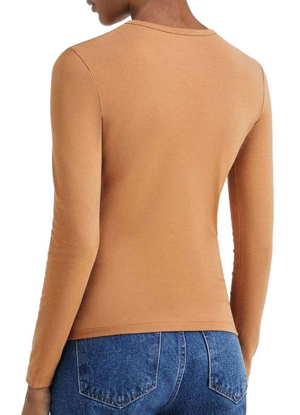 Hering - Blusa Feminina Hering 02qy Hn1-Marrom-Médio 2