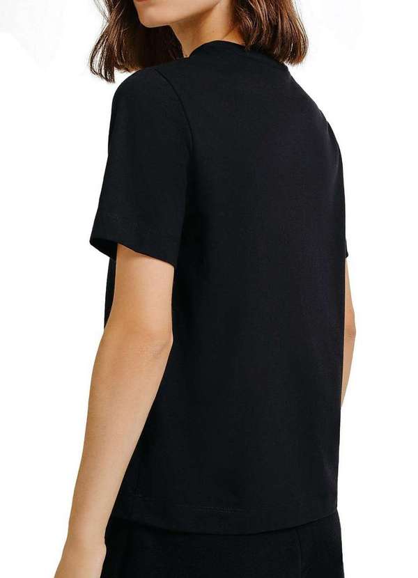 Hering - Camiseta Feminina Hering 4h1v N10-Preto 2
