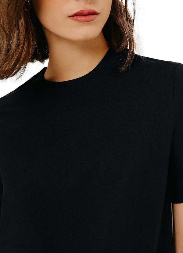 Hering - Camiseta Feminina Hering 4h1v N10-Preto 3