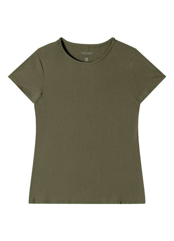 Malwee - Blusa Feminina Malwee 1000079410 00033-Verde-Escuro 2