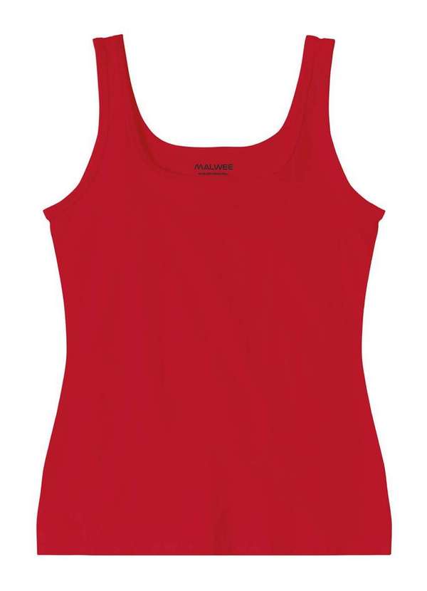 Malwee - Blusa Feminina Regata Malwee 1000004492 02226-Vermelho 4