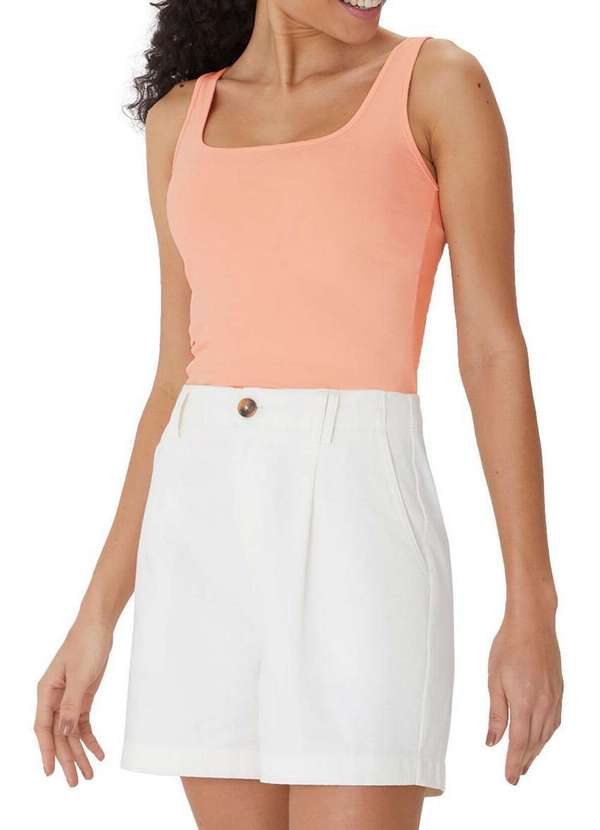 Malwee - Blusa Feminina Regata Malwee 1000004492 01433-Laranja 4