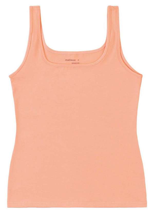 Malwee - Blusa Feminina Regata Malwee 1000004492 01433-Laranja 5