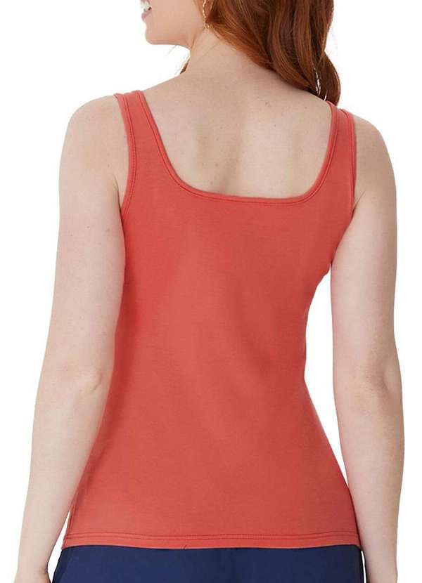 Malwee - Blusa Feminina Regata Malwee 1000004492 02376-Laranja 2