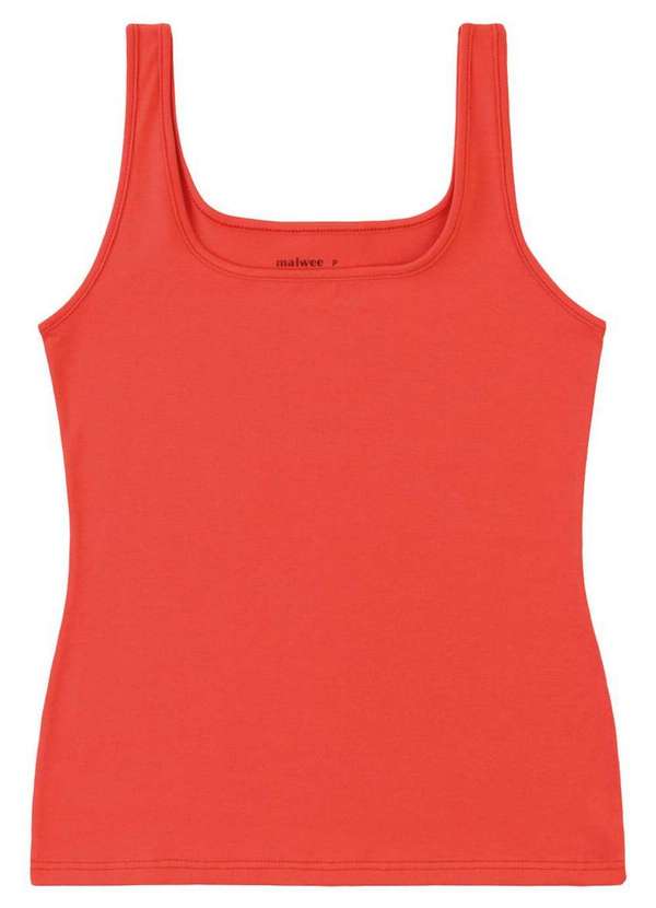 Malwee - Blusa Feminina Regata Malwee 1000004492 02376-Laranja 5