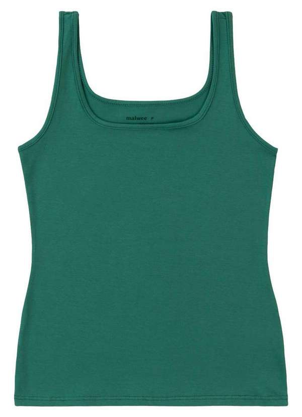 Malwee - Blusa Feminina Regata Malwee 1000004492 70422-Verde 5