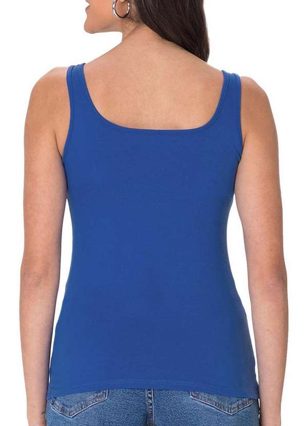 Malwee - Blusa Feminina Regata Malwee 1000004492 01291-Azul 2