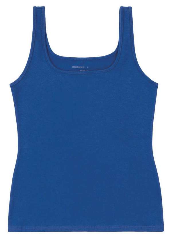 Malwee - Blusa Feminina Regata Malwee 1000004492 01291-Azul 5