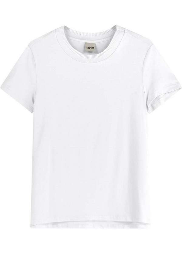 Malwee - Camiseta Feminina Enfim 1000058544 00001-Branco 2