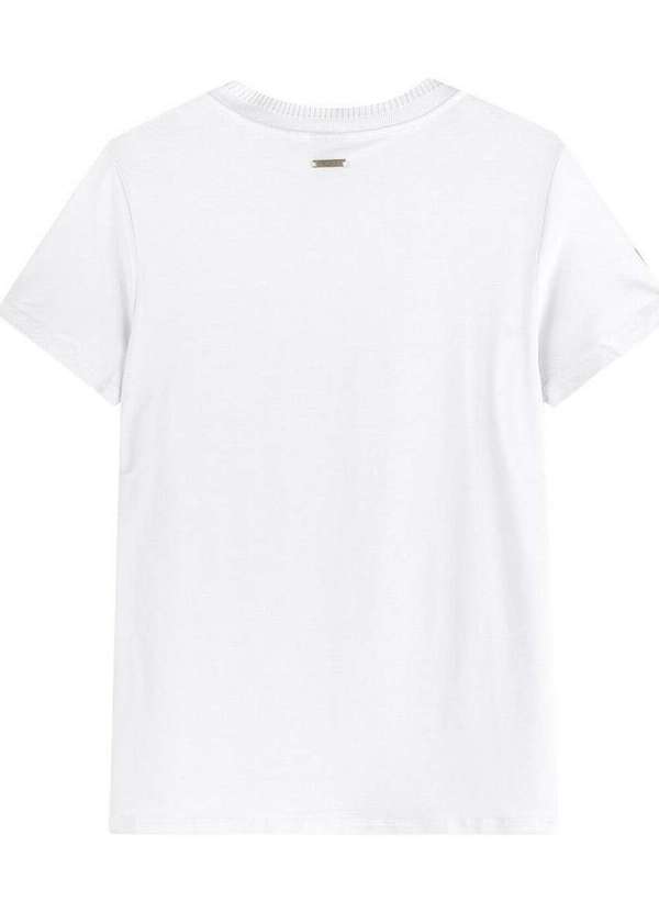 Malwee - Camiseta Feminina Enfim 1000058544 00001-Branco 3