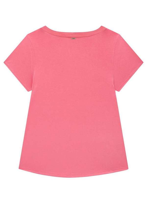 Malwee - Camiseta Feminina Enfim 1000058544 01628-Rosa 3