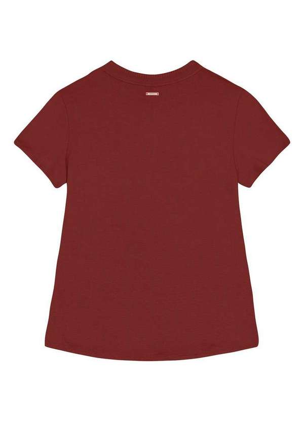 Malwee - Camiseta Feminina Enfim 1000058544 02403-Bordô 3