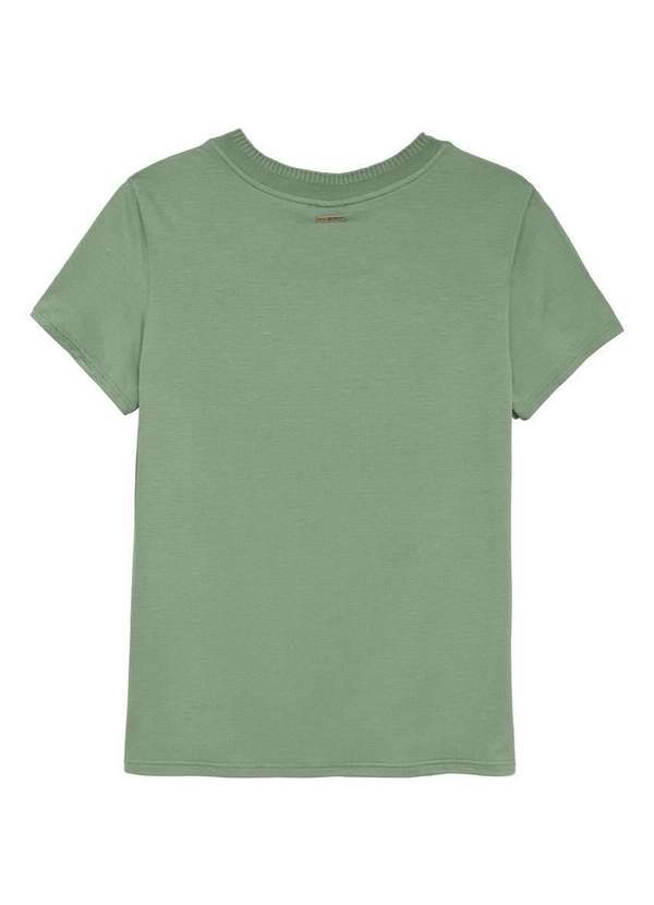 Malwee - Camiseta Feminina Enfim 1000058544 03956-Verde 2
