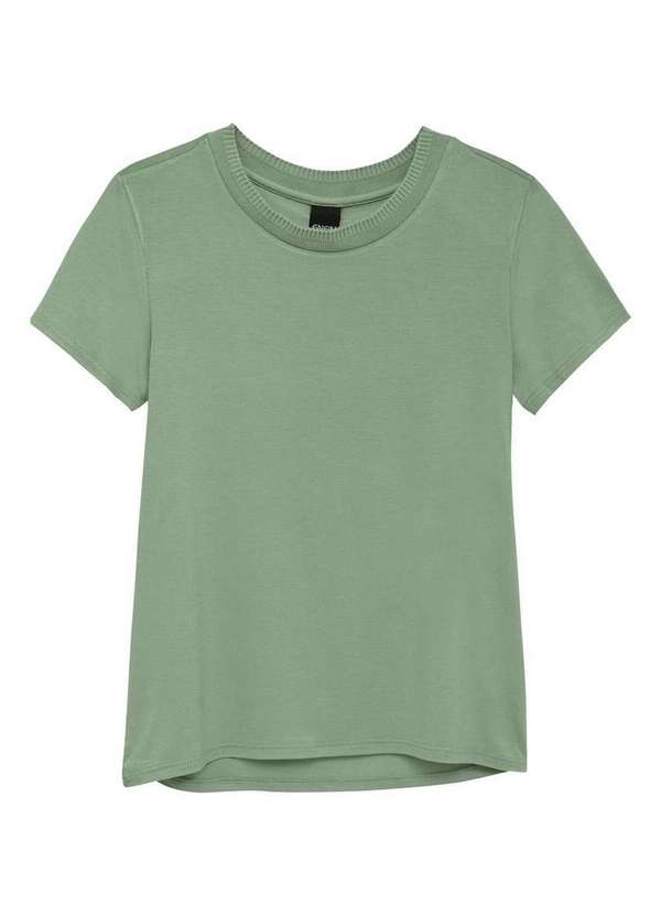 Malwee - Camiseta Feminina Enfim 1000058544 03956-Verde 3