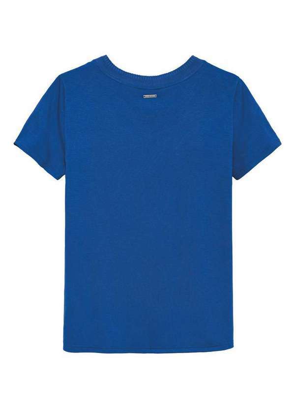 Malwee - Camiseta Feminina Enfim 1000058544 01291-Azul 2