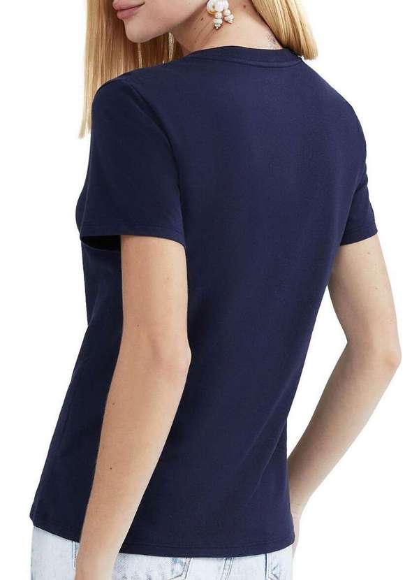 Hering - Camiseta Feminina Hering 4ez9 Ax7-Marinho 2