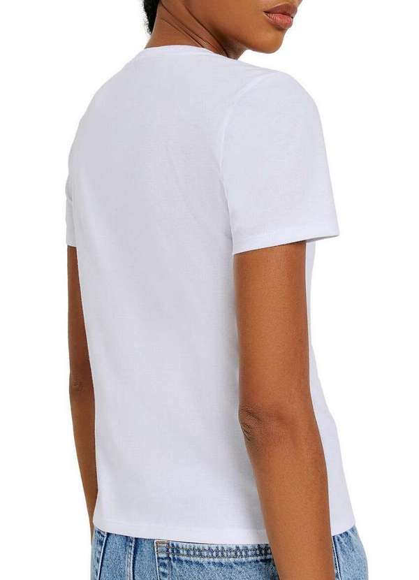 Hering - Camiseta Feminina Hering 4ez9 Noa-Branca 2