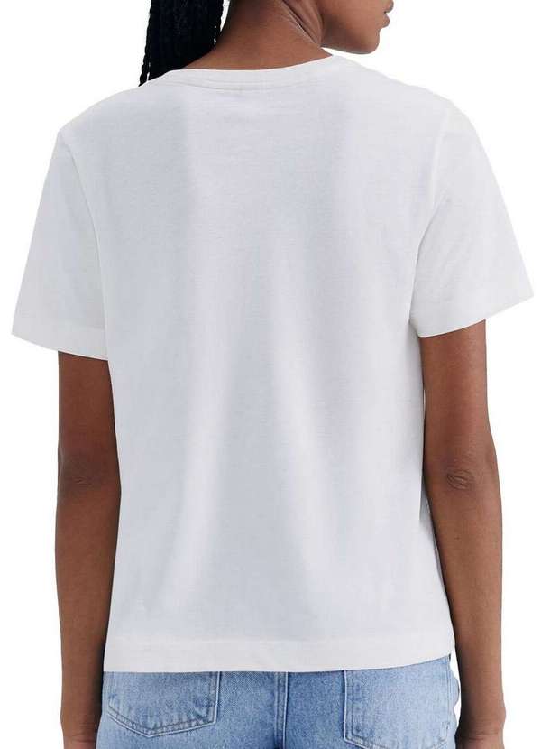 Hering - Camiseta Feminina Hering K5yd 1b-Off-White 2