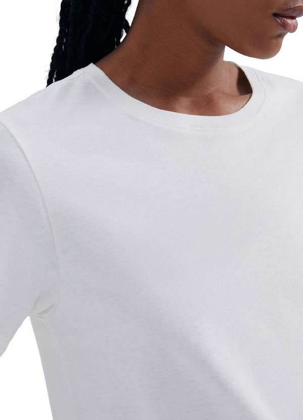 Hering - Camiseta Feminina Hering K5yd 1b-Off-White 3