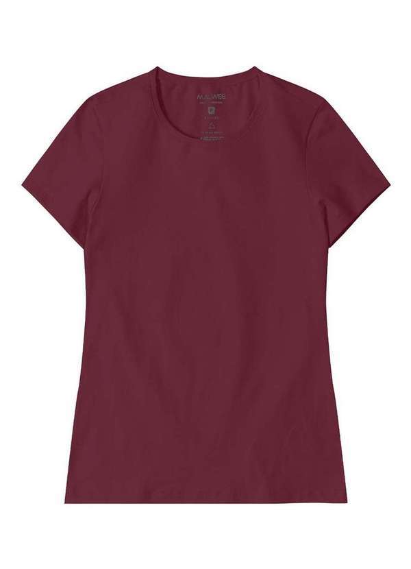 Malwee - Camiseta Feminina Malwee 1000004500 00321-Vinho