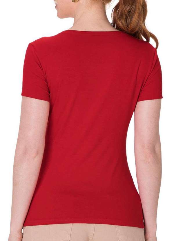 Malwee - Camiseta Feminina Malwee 1000004503 02226-Vermelho 2