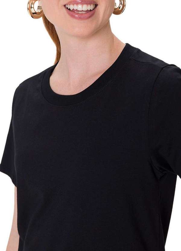 Malwee - Camiseta Feminina Malwee 1000102559 00004-Preto 3