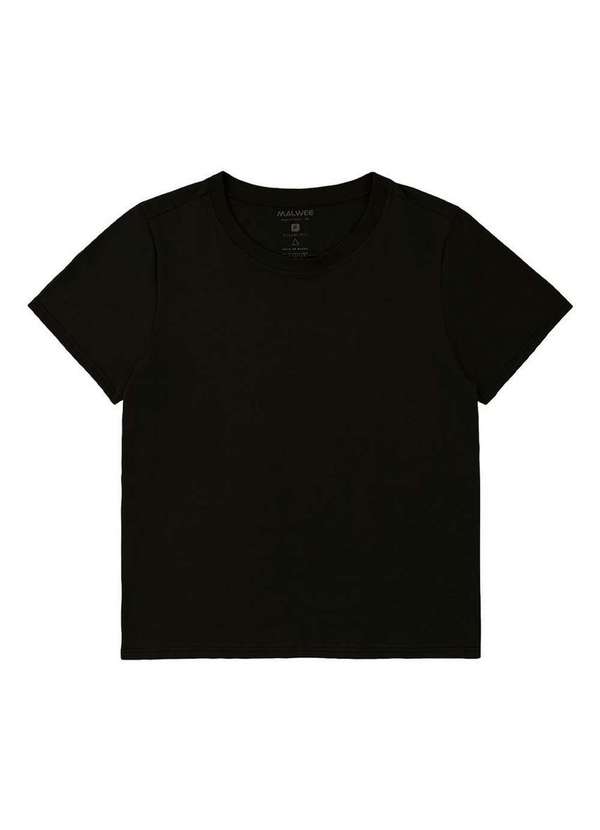 Malwee - Camiseta Feminina Malwee 1000102559 00004-Preto 5
